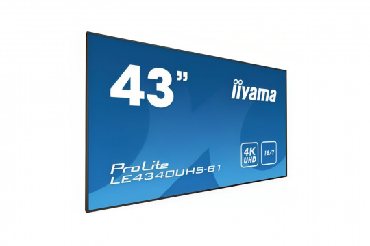 Изображение Информационный дисплей iiyama 43" LE4340UHS-B1