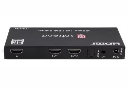  Фото усилитель-распределитель intrend itr-2h3 hdmi 1:2 - фото 2