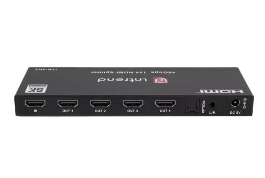  Фото усилитель-распределитель intrend itr-4h3 hdmi 1:4 - фото 2