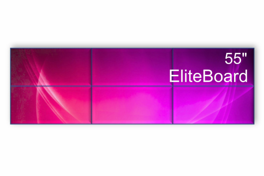 Изображение Видеостена 3x2 EliteBoard 55" BA-55D5