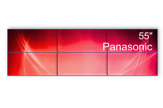 Изображение Видеостена 3x2 Panasonic 55" TH-55VF1HW