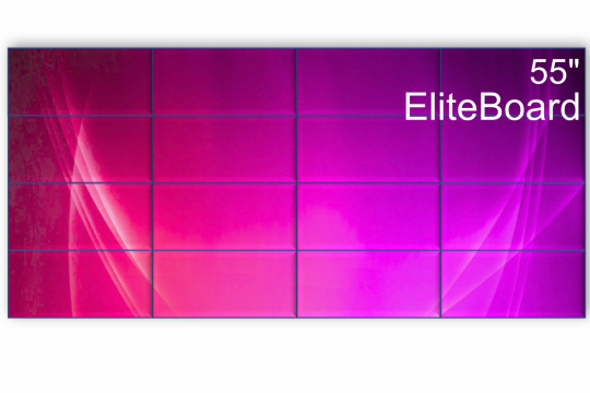 Изображение Видеостена 4x4 EliteBoard 55" BE-55D5