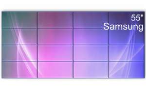 Фотография видеостена 4x4 samsung 55" vm55t-e - фото 2  Фото видеостена 4x4 samsung 55" vm55t-e - фото 2